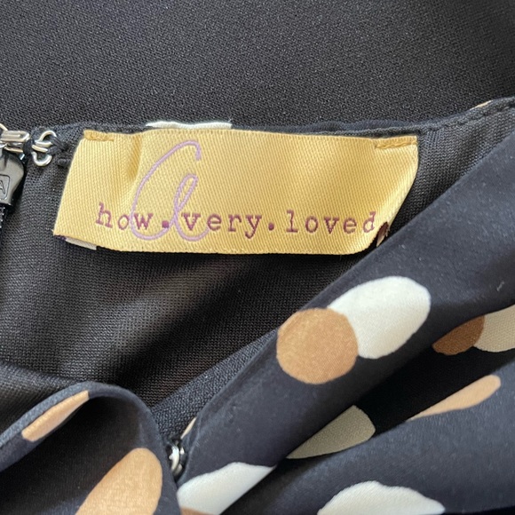 how very loved/lizard thicket polka dot romper- size M - Picture 4 of 4